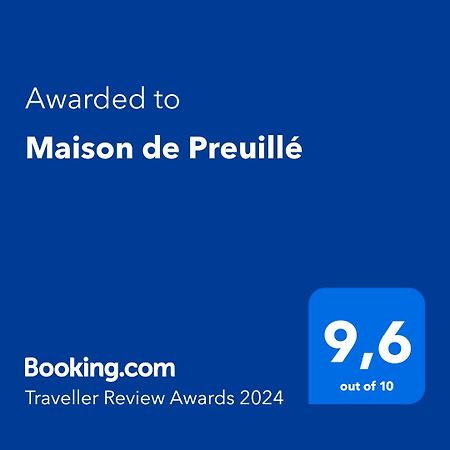 Maison De Preuille Payre Extérieur photo